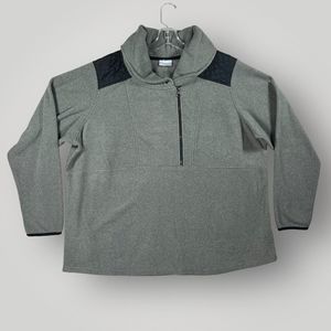 Columbia Sportswear Outdoor 1/4 Zip Pullover Fleece Jacket Women's Size 3XL